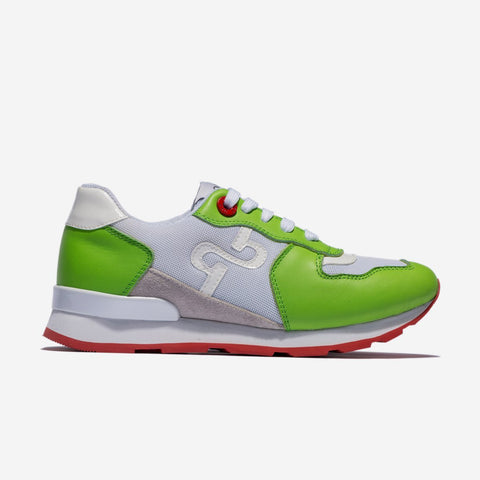 Damen Schnür wildleder- Sneakers Grün - OPP Deutschland - Mode Schuhe