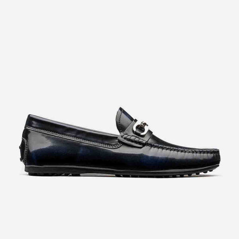 Loafers Metall Schuhe Blau - OPP Deutschland - Mode Schuhe