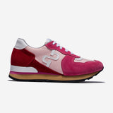 Damen Schnür wildleder- Sneakers Rose - OPP Deutschland - Mode Schuhe