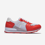 Damen Schnür wildleder- Sneakers Rot - OPP Deutschland - Mode Schuhe