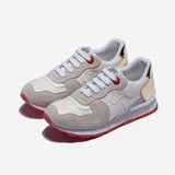 Damen Schnür wildleder- Sneakers Weiβe - OPP Deutschland - Mode Schuhe