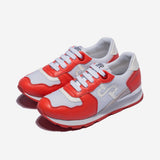 Damen Schnür wildleder- Sneakers Rot - OPP Deutschland - Mode Schuhe