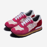 Damen Schnür wildleder- Sneakers Rose - OPP Deutschland - Mode Schuhe