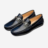 Loafers Metall Schuhe Blau - OPP Deutschland - Mode Schuhe