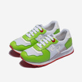 Damen Schnür wildleder- Sneakers Grün - OPP Deutschland - Mode Schuhe