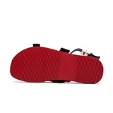 RIEMENSANDALETTE SCHWARZ - OPP Deutschland - Mode Schuhe