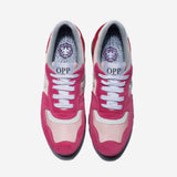 Damen Schnür wildleder- Sneakers Rose - OPP Deutschland - Mode Schuhe