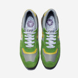 Damen Schnür wildleder- Sneakers Grün - OPP Deutschland - Mode Schuhe