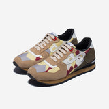 Schnür wildleder- Sneakers Khaki - OPP Deutschland - Mode Schuhe