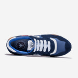 Damen Schnür wildleder- Sneakers Blau - OPP Deutschland - Mode Schuhe