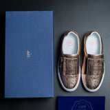 Damen Loafers Schuhe Golden - OPP Deutschland - Mode Schuhe