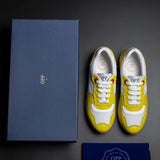 Damen Schnür wildleder- Sneakers Gelb - OPP Deutschland - Mode Schuhe