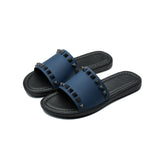 Leder Sandale Blau - OPP Deutschland - Mode Schuhe