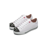 Damen Casual Schuhe Weiβe - OPP Deutschland - Mode Schuhe