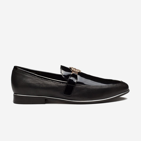 Schnallende Abendschuhe Schwarz - OPP Deutschland - Mode Schuhe