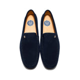 wildleder- Loafers Schuhe Blau - OPP Deutschland - Mode Schuhe