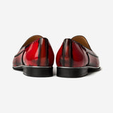 Patent Leder Abendschuhe Wine - OPP Deutschland - Mode Schuhe