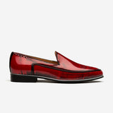 Patent Leder Abendschuhe Wine - OPP Deutschland - Mode Schuhe