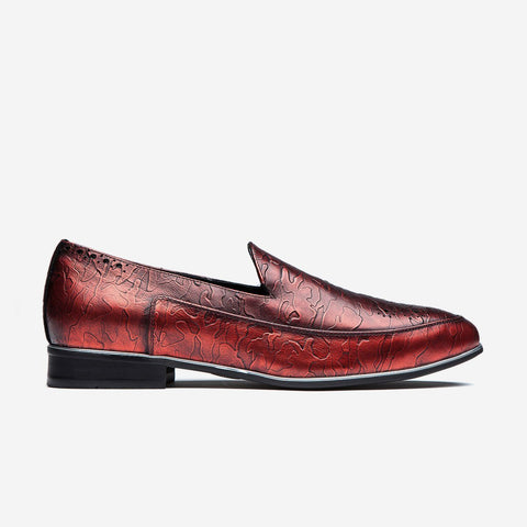 Schnallende Abendschuhe Rot - OPP Deutschland - Mode Schuhe