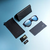 Herren & Damen Sonnenbrille Blau - OPP Deutschland - Mode Schuhe